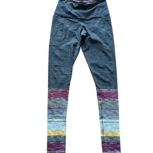 Prana women’s Gray and Multicolor Leggings